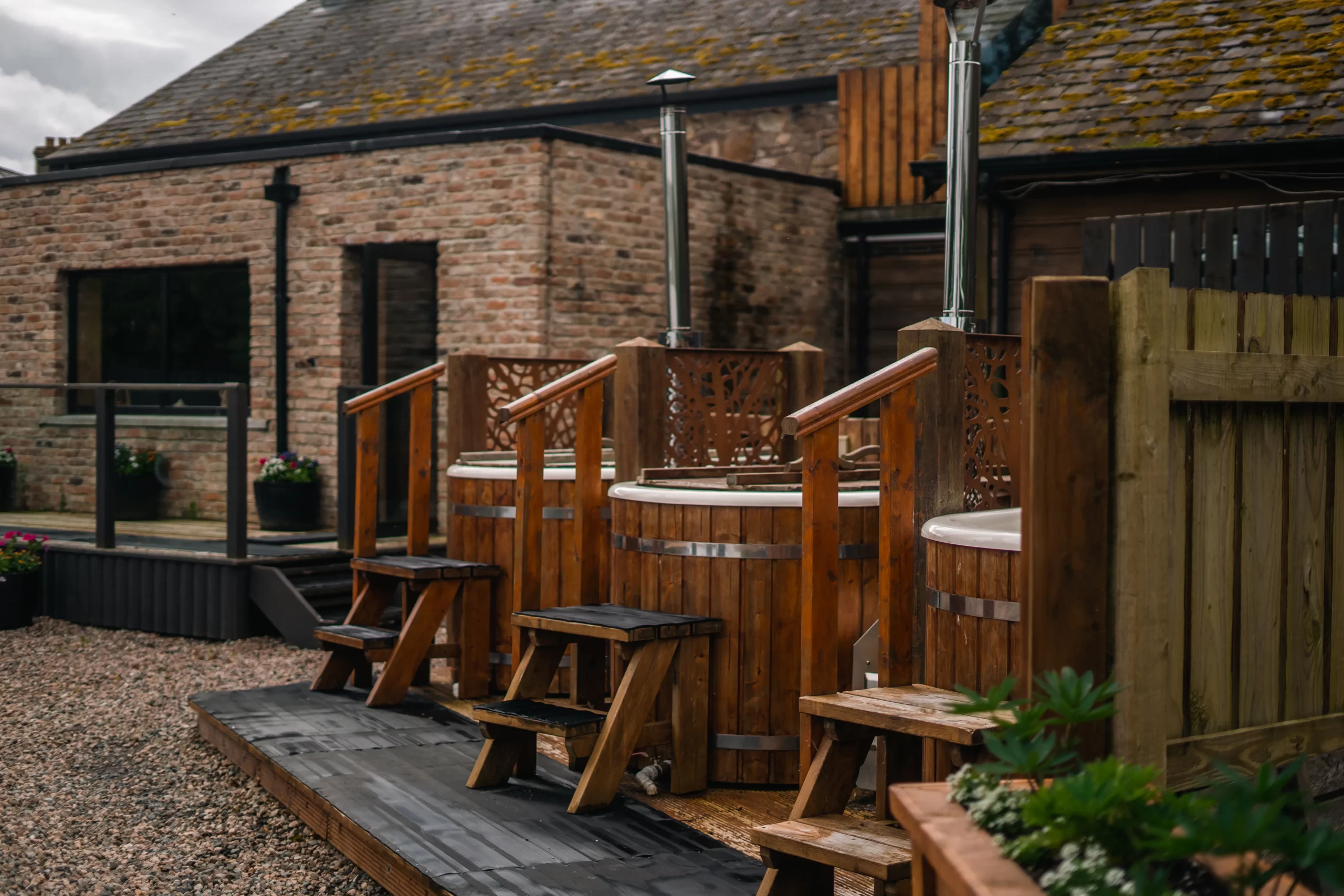 Wood-fired BARREL BATH